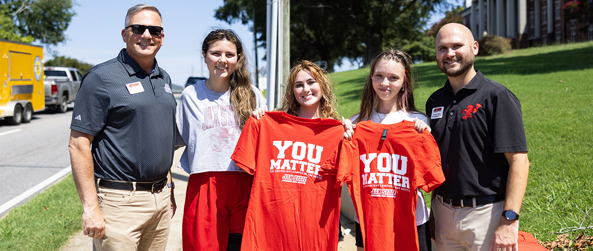 You Matter t shirts given out on the first day of class