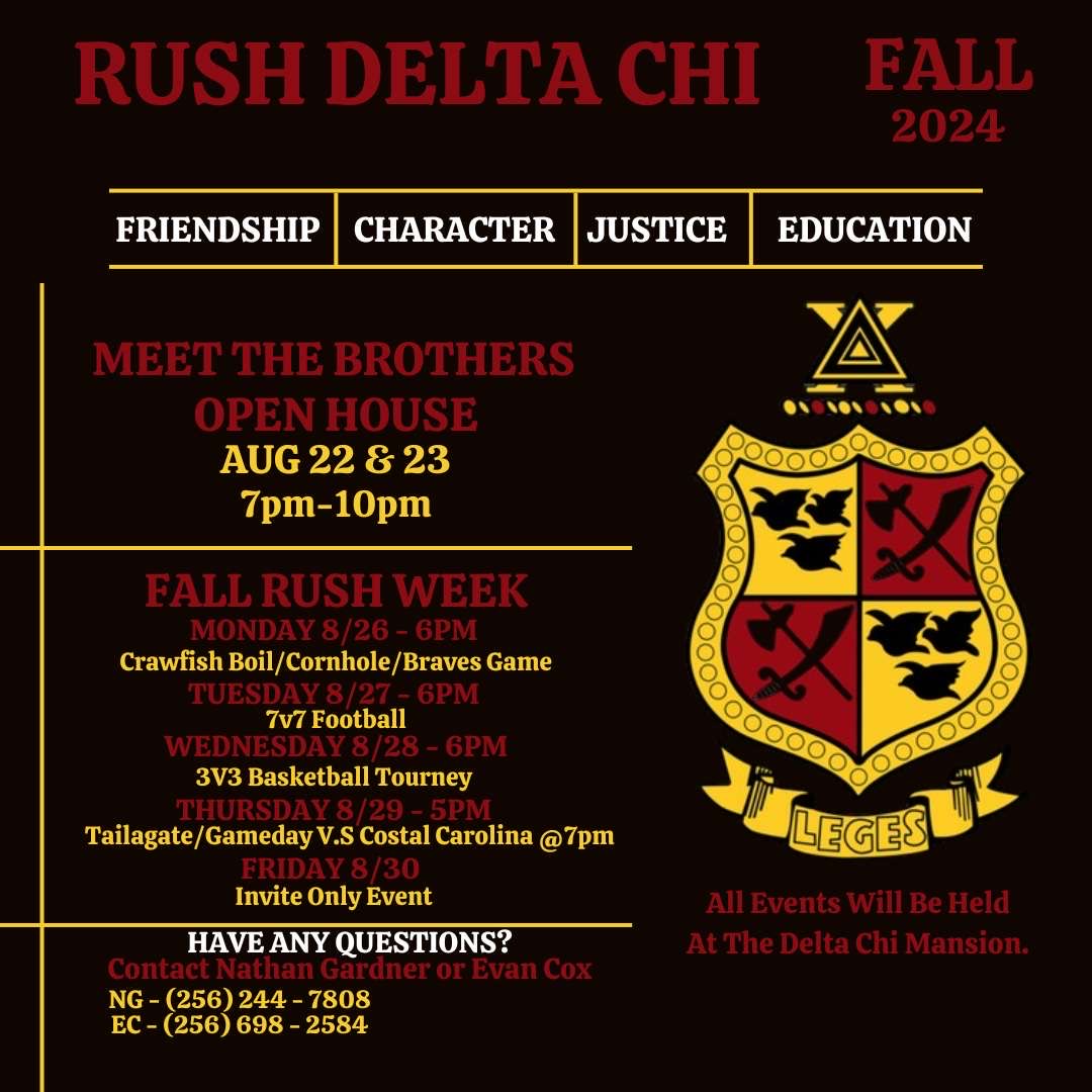 Delta Chi Flyer