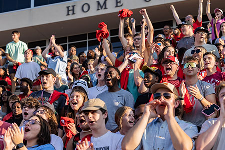 Students at Convocation